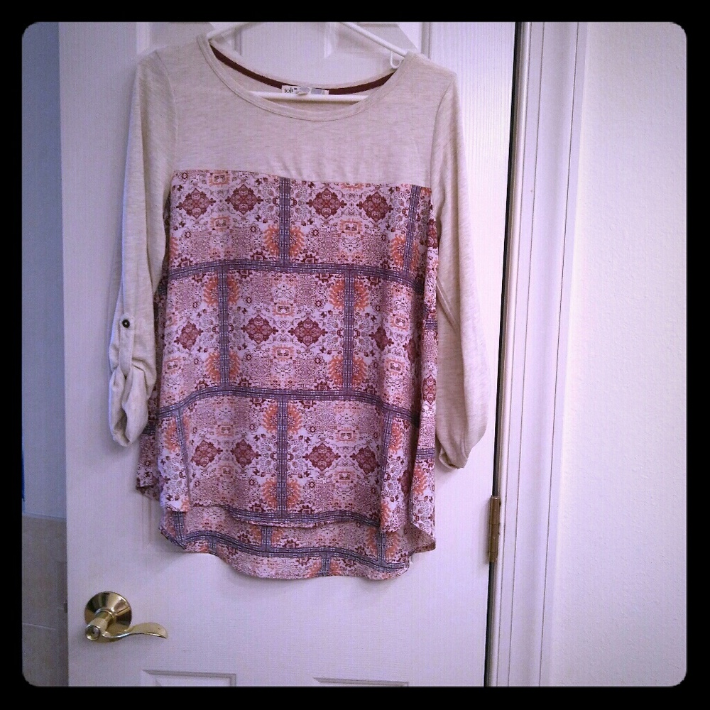 Jolt  floral bottom top